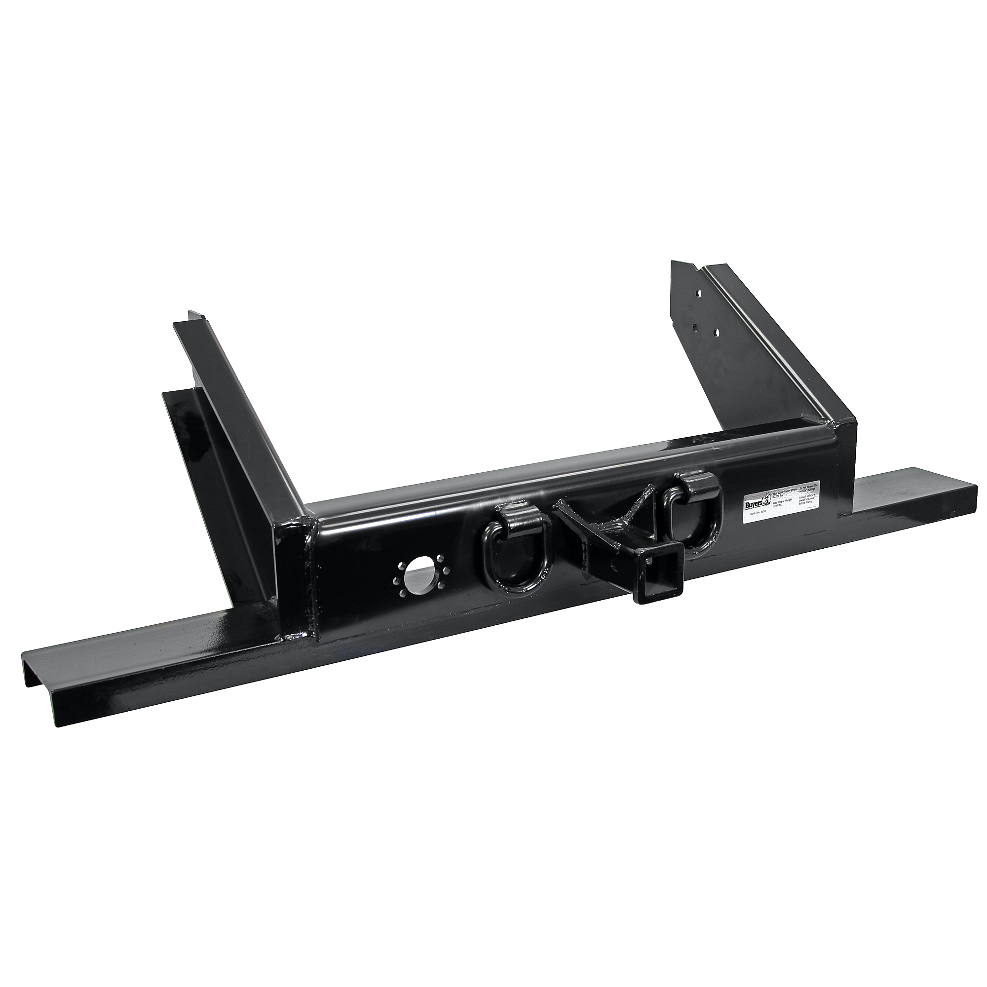 Buyers Products, Flatbed/Flatbed Hitch Dump Plate Bumper w 2in. Rcvr, Model# 1809055